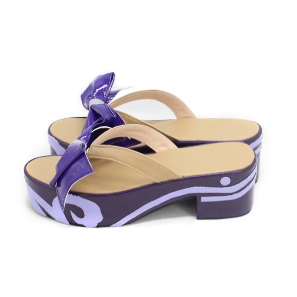 画像3: 原神 Genshin げんしん 珊瑚宮心海 さんごのみやここみ コスプレ靴/シューズ (3)