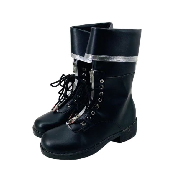 画像12: 【三分妄想】アークナイツ Arknights W-ウィシャデル コスチューム コスプレ衣装/ウィッグ/靴 (12)