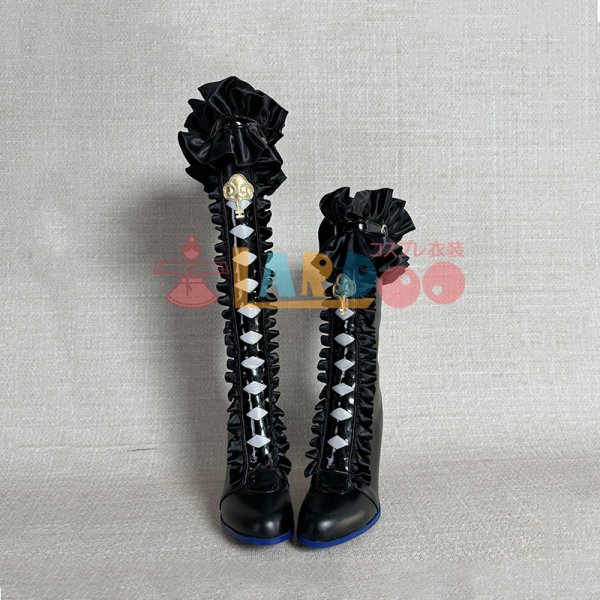 画像6: 崩壊スターレイル HonkaiStarRail マダム・ヘルタ-The Herta コスプレ靴/シューズ (6)