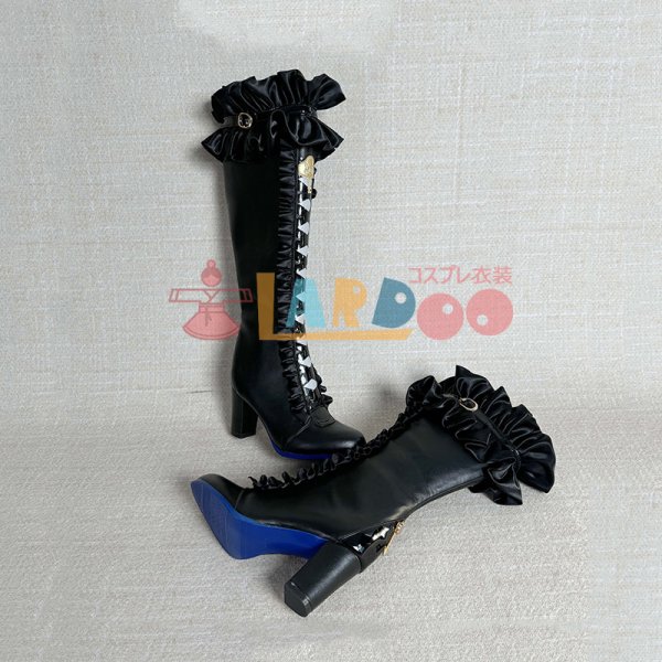 画像7: 崩壊スターレイル HonkaiStarRail マダム・ヘルタ-The Herta コスプレ靴/シューズ (7)