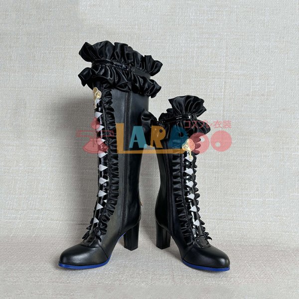 画像8: 崩壊スターレイル HonkaiStarRail マダム・ヘルタ-The Herta コスプレ靴/シューズ (8)