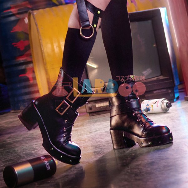 画像9: ゼンレスゾーンゼロ ゼンゼロ ZZZ ニコ・デマラ-Nicole Demara コスプレ靴/シューズ (9)