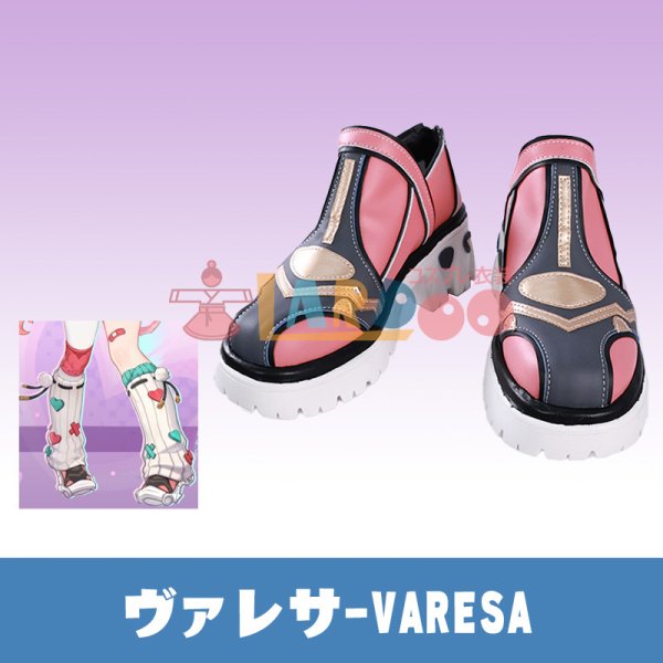 画像1: 原神 Genshin ナタ ヴァレサ  Varesa コスプレ靴/シューズ (1)