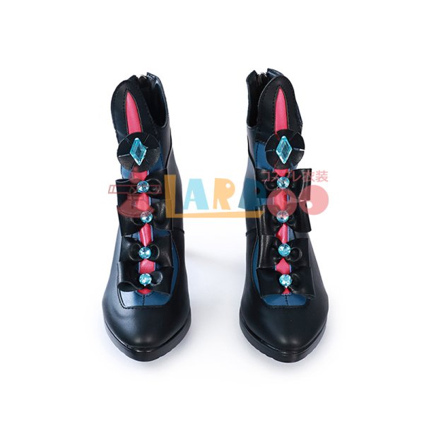 画像2: 鳴潮 メイチョウ Wuthering Waves カルロッタ Carlotta コスプレ靴/シューズ (2)