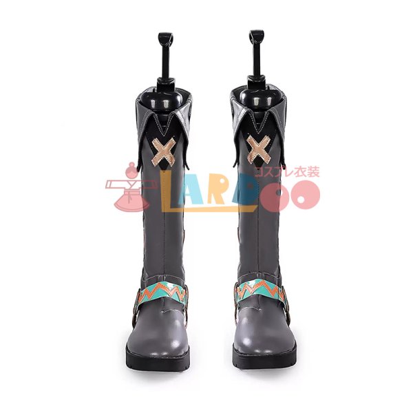 画像2: 原神 Genshin  ナタ イファ Ifa コスプレ靴/シューズ (2)