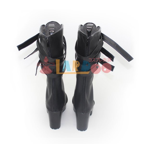 画像5: ゼンレスゾーンゼロ ゼンゼロ ZZZ 浮波柚葉 長ブーツ コスプレ靴/シューズ (5)