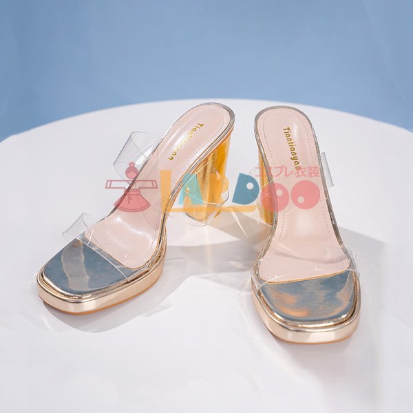 画像4: 原神 Genshin ナド・クライ ラウマ Lauma コスプレ靴/シューズ (4)