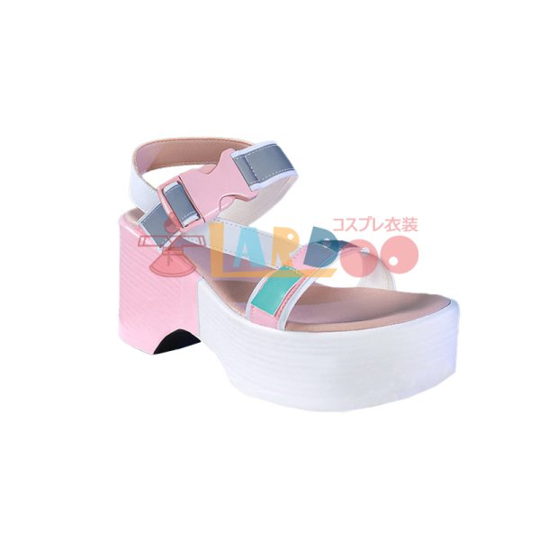 画像2: ゼンレスゾーンゼロ ゼンゼロ ZZZ 浮波柚葉  水着 コスプレ靴/シューズ (2)