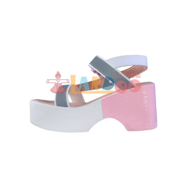 画像4: ゼンレスゾーンゼロ ゼンゼロ ZZZ 浮波柚葉  水着 コスプレ靴/シューズ (4)