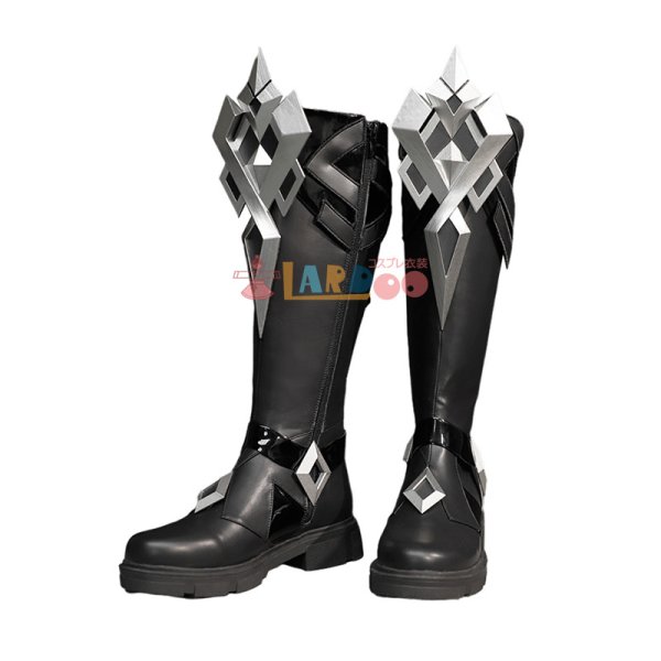 画像3: 原神 Genshin げんしん ファトゥス 「隊長」カピターノ コスプレ靴/シューズ (3)